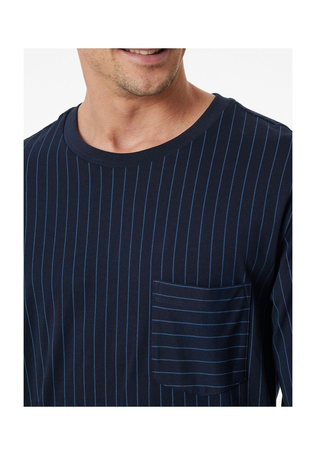 Длинная пижама — Comfort Essentials SCHIESSER, темно-синий
Длинная пижама — Comfort Essentials SCHIESSER, темно-синий