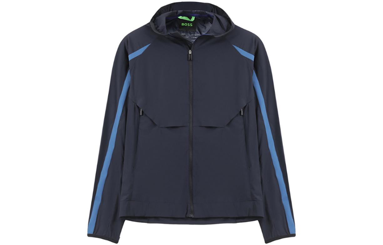 Куртка FW23 HUGO BOSS, морской синий 
Куртка FW23 HUGO BOSS, морской синий