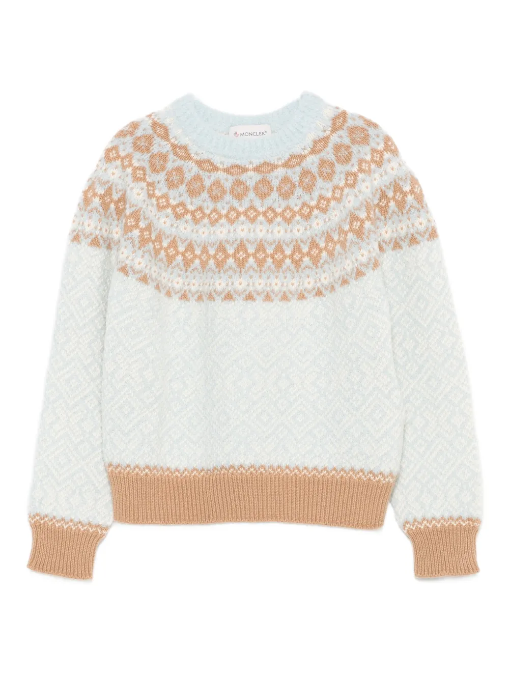 Свитер с узором Фэр-Айл Moncler Enfant, синий
Свитер с узором Фэр-Айл Moncler Enfant, синий