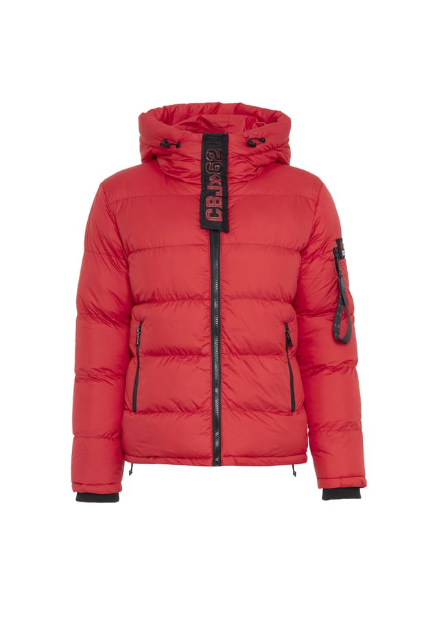 Зимняя куртка в современном стиле Cipo & Baxx, красный
Зимняя куртка в современном стиле Cipo & Baxx, красный