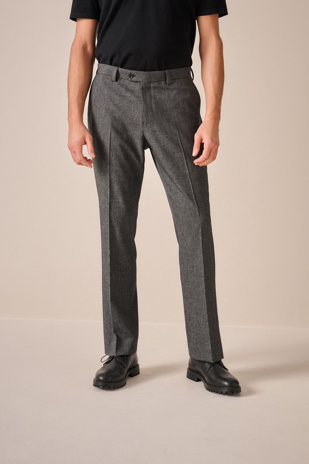 Фактурные костюмные брюки Next, серый
Фактурные костюмные брюки Next, серый