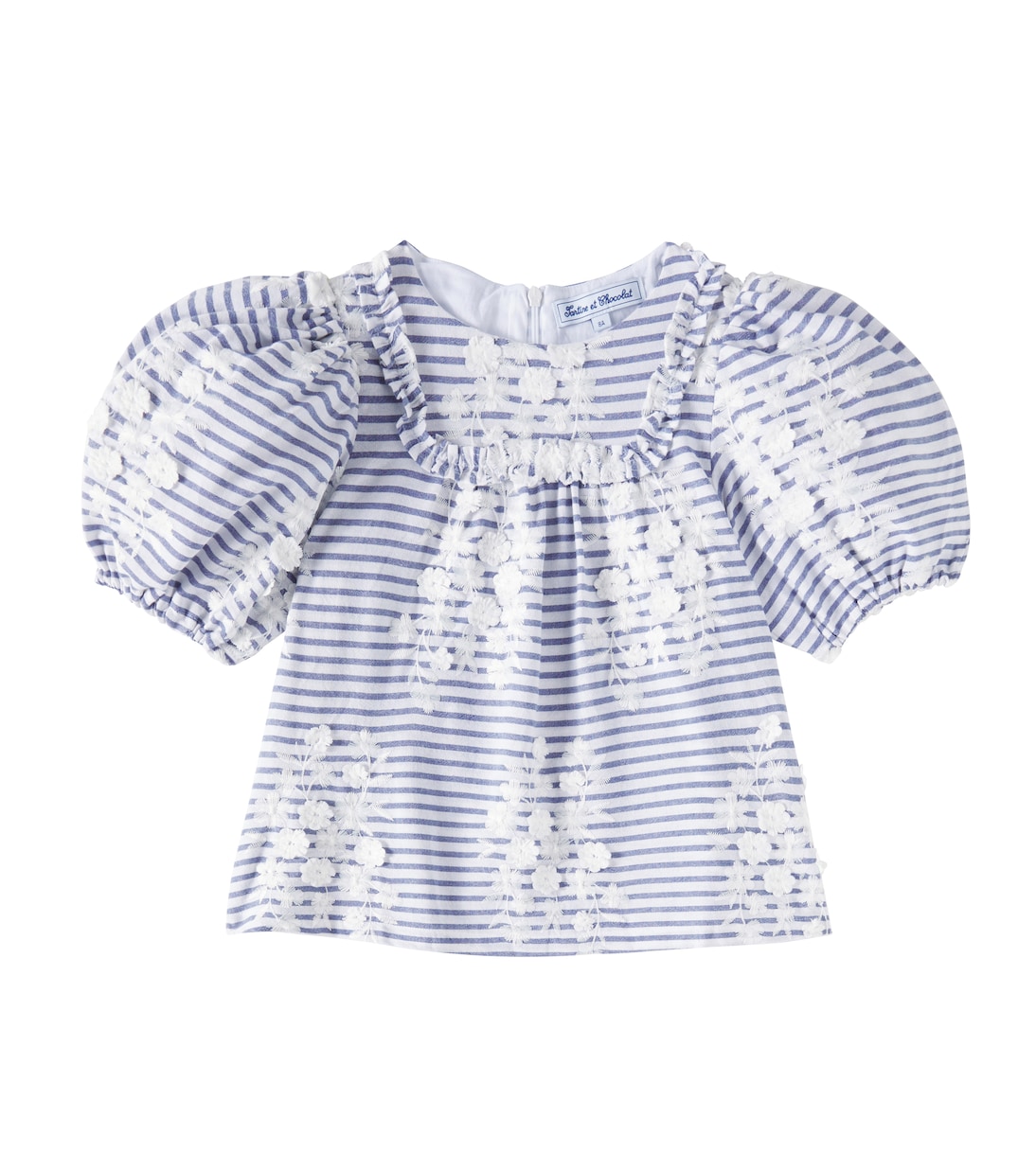 Топ из смесовой хлопковой ткани Tartine et Chocolat, Marine
Топ из смесовой хлопковой ткани Tartine et Chocolat, Marine