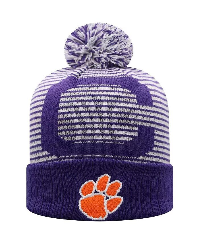 Мужская фиолетовая вязаная шапка Clemson Tigers Line Up с манжетами и помпоном Top Of The World
Мужская фиолетовая вязаная шапка Clemson Tigers Line Up с манжетами и помпоном Top Of The World