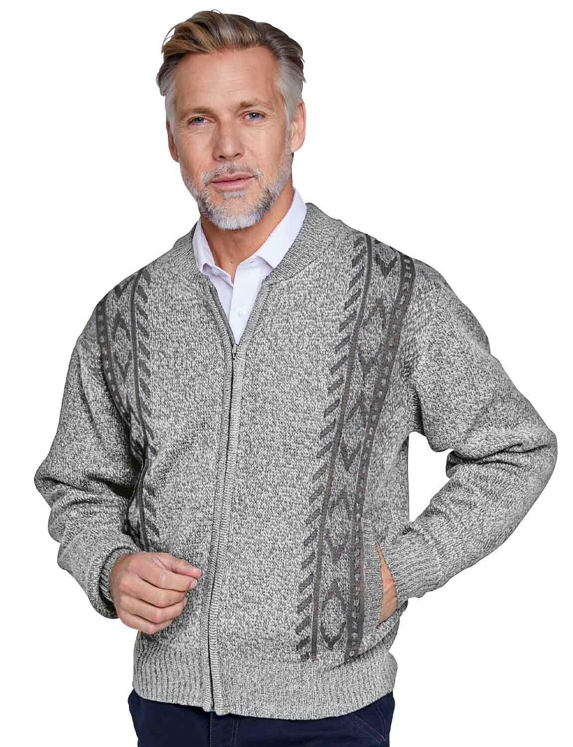 Кардиган Tootal с вертикальной жаккардовой молнией Tootal, серый
Кардиган Tootal с вертикальной жаккардовой молнией Tootal, серый