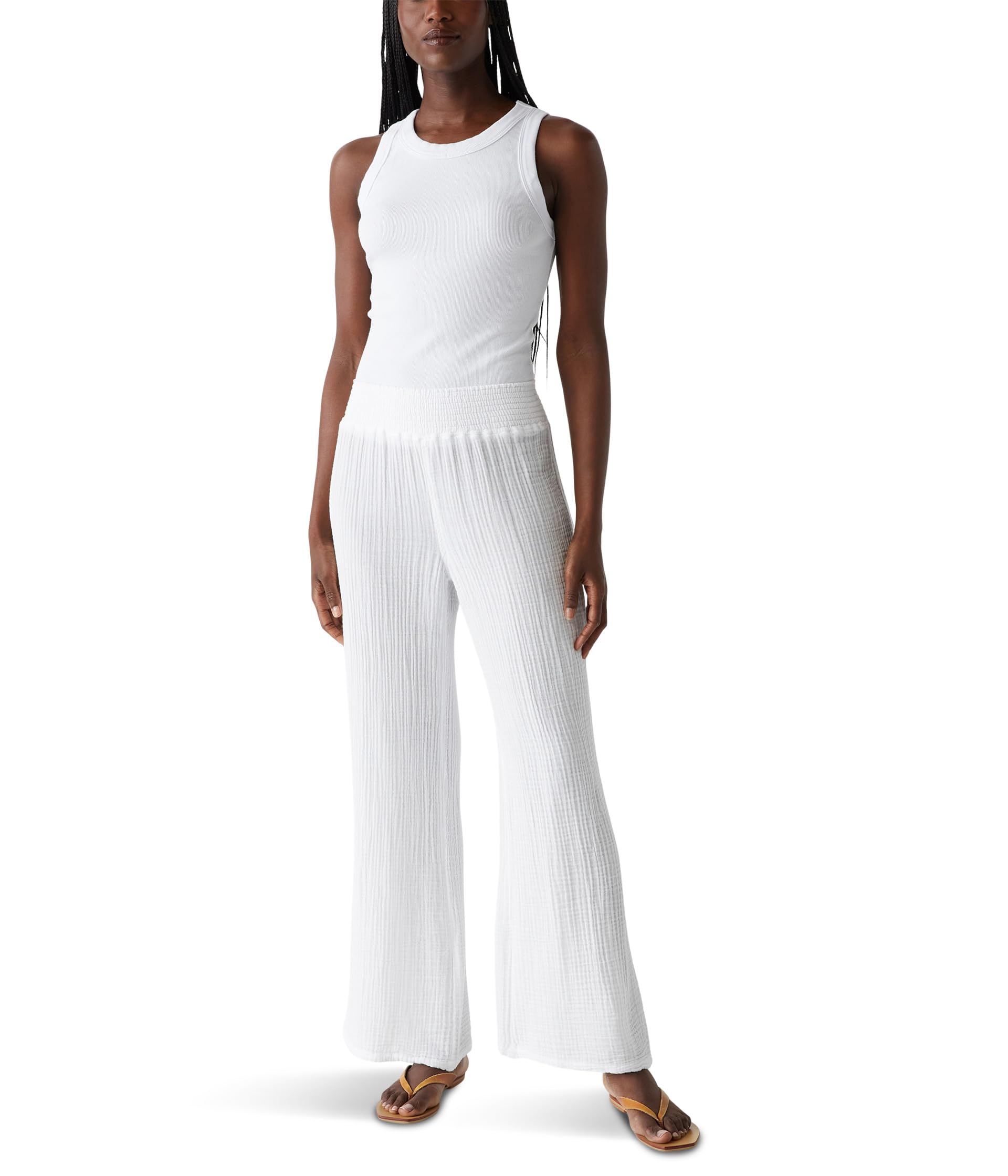 Брюки Michael Stars Susie Smocked Waist Pants, белый
Брюки Michael Stars Susie Smocked Waist Pants, белый