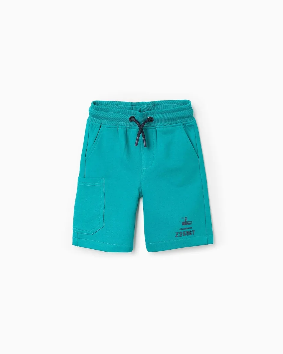 Детские шорты с эластичной резинкой и регулировочным шнурком Zippy, бирюзовый
Детские шорты с эластичной резинкой и регулировочным шнурком Zippy, бирюзовый