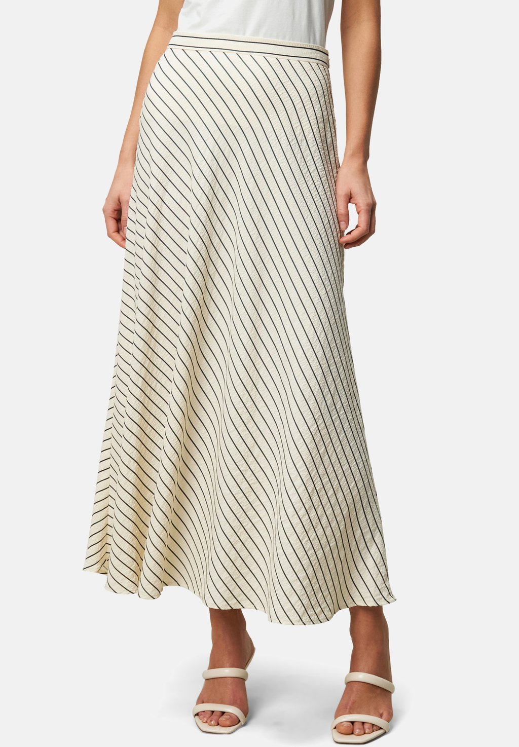Юбка макси MIT STREIFENMUSTER zero, кремовый 
Юбка макси MIT STREIFENMUSTER zero, кремовый