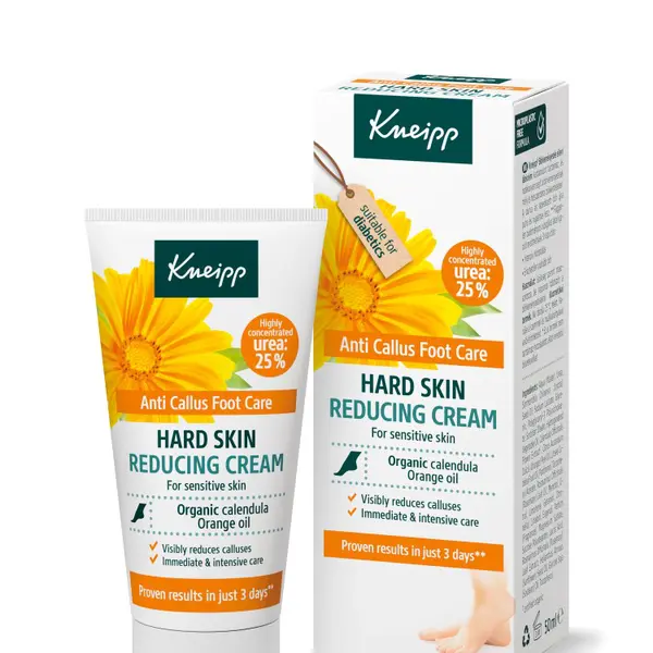 Крем для ног, уменьшающий огрубевшую кожу, 50 мл Kneipp
Крем для ног, уменьшающий огрубевшую кожу, 50 мл Kneipp