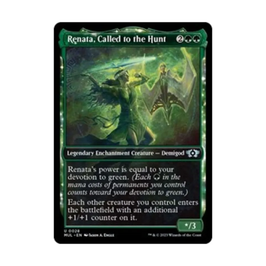 CCG Рената, призванная на охоту (Ю), MTG - March of the Machine: Multiverse Legends
CCG Рената, призванная на охоту (Ю), MTG - March of the Machine: Multiverse Legends