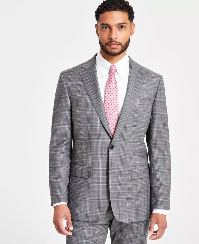 Мужской пиджак классического кроя из шерстяной смеси Brooks Brothers, серый
Мужской пиджак классического кроя из шерстяной смеси Brooks Brothers, серый