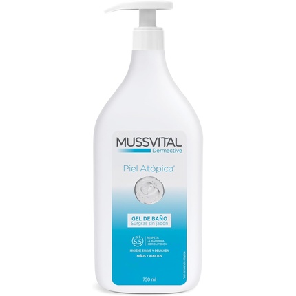 Дермактивный гель для ванны для атопической кожи 750 мл Mussvital
Дермактивный гель для ванны для атопической кожи 750 мл Mussvital
