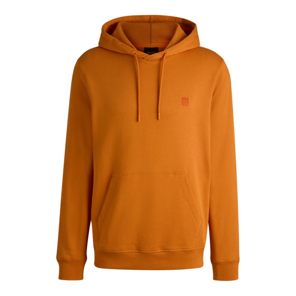 Толстовка прямого кроя из хлопкового трикотажа с нашивкой-логотипом BOSS, светло-оранжевый
Толстовка прямого кроя из хлопкового трикотажа с нашивкой-логотипом BOSS, светло-оранжевый