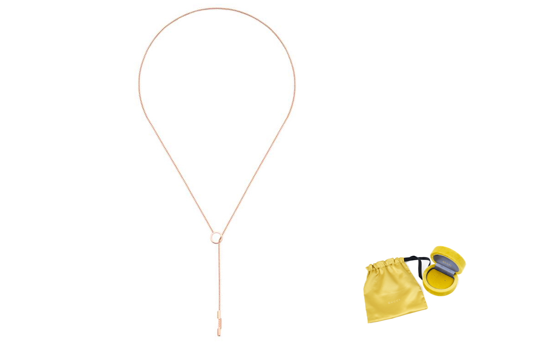 Ожерелье-лариат Link To Love 18k GUCCI, золото
Ожерелье-лариат Link To Love 18k GUCCI, золото