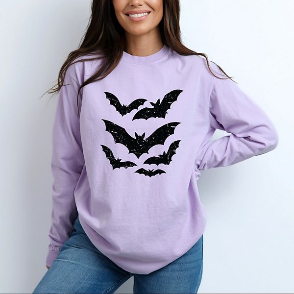 Футболка с длинным рукавом Halloween bats distressed Simply Sage Market, Orchid
Футболка с длинным рукавом Halloween bats distressed Simply Sage Market, Orchid