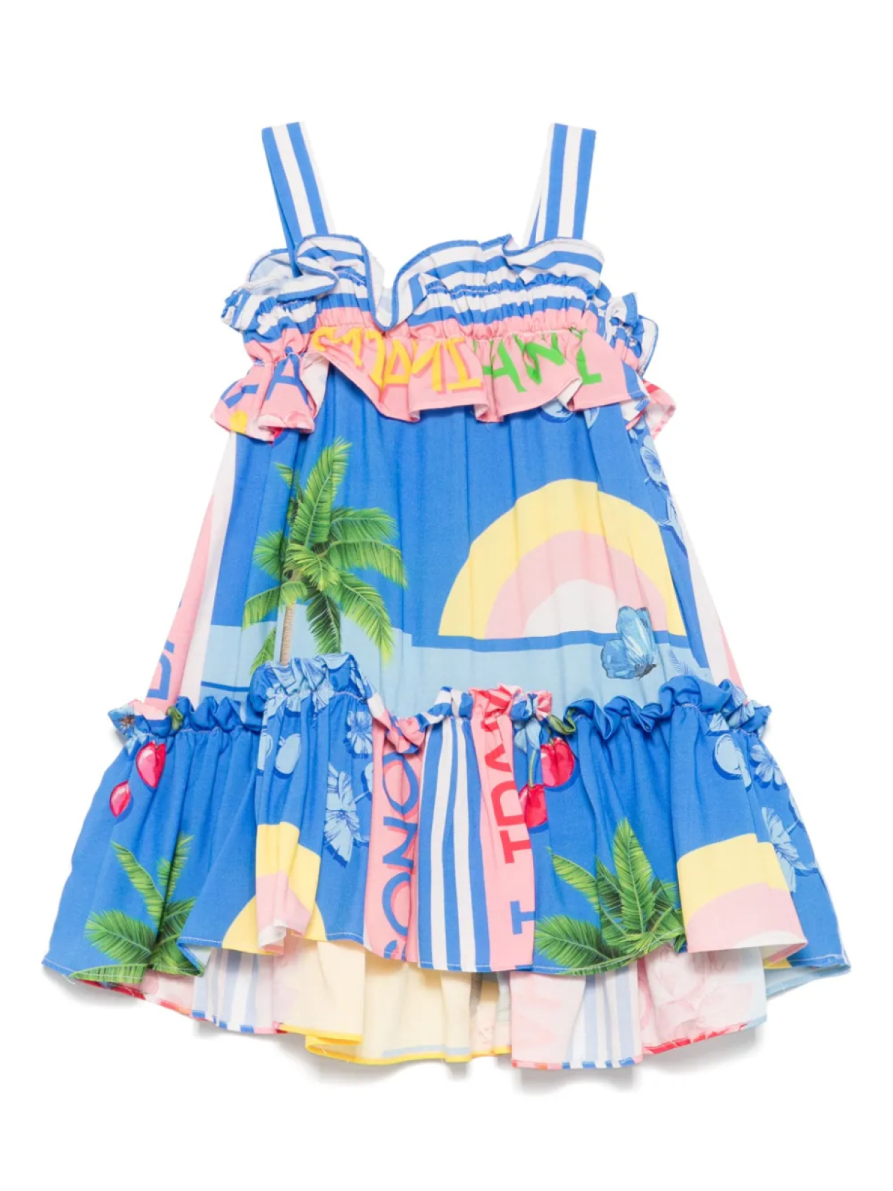 Lapin House платье с принтом, синий
Lapin House платье с принтом, синий