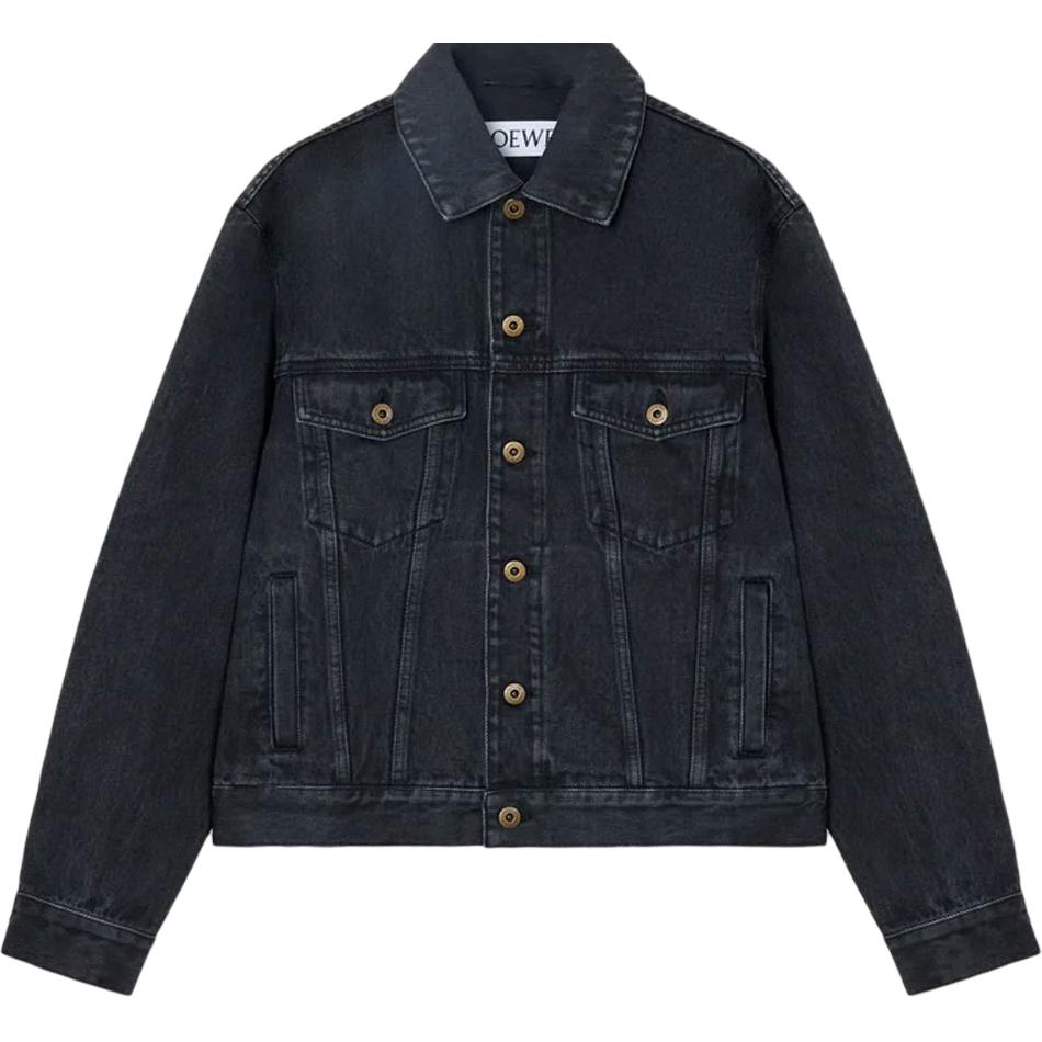 LOEWE Джинсовая куртка Anagram, Black
LOEWE Джинсовая куртка Anagram, Black