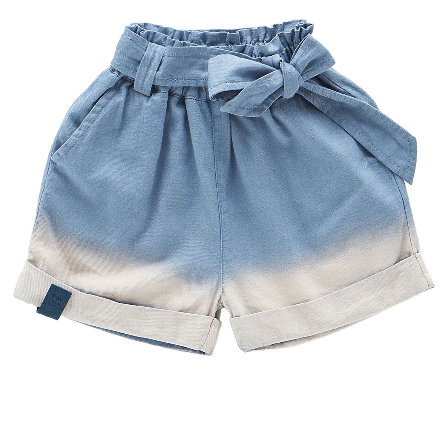 Джинсовые шорты с поясом Omamimini, цвет Light Blue 
Джинсовые шорты с поясом Omamimini, цвет Light Blue