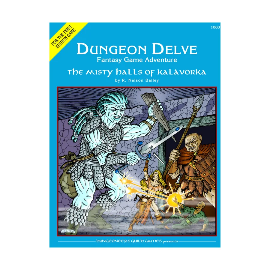 Модуль Dungeon Delve #3 - Misty Halls of Kalavorka, Dungeon Delve - Fantasy Game Adventures
Модуль Dungeon Delve #3 - Misty Halls of Kalavorka, Dungeon Delve - Fantasy Game Adventures