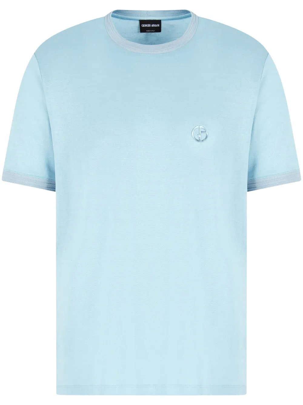 Футболка с вышитым логотипом GIORGIO ARMANI, синий
Футболка с вышитым логотипом GIORGIO ARMANI, синий