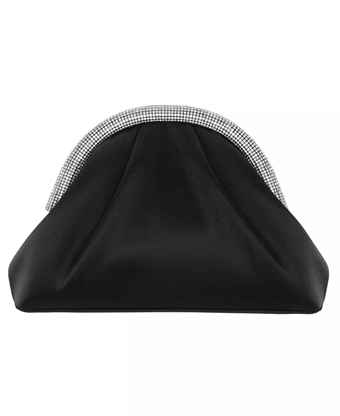 Клатч с магнитной застежкой и кристальной отделкой Frame Nina, черный
Клатч с магнитной застежкой и кристальной отделкой Frame Nina, черный