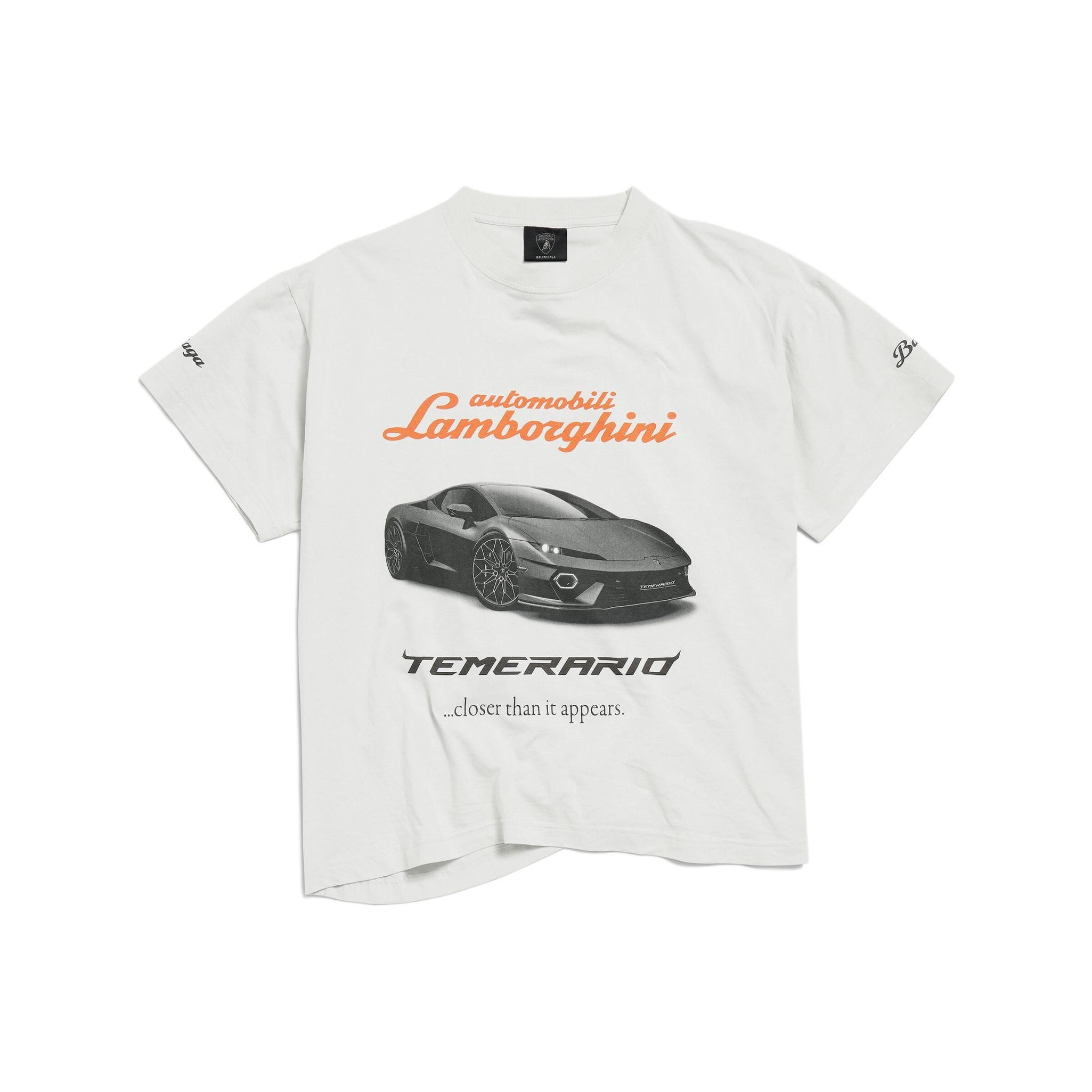 Футболка X Automobili Lamborghini Balenciaga, белый
Футболка X Automobili Lamborghini Balenciaga, белый