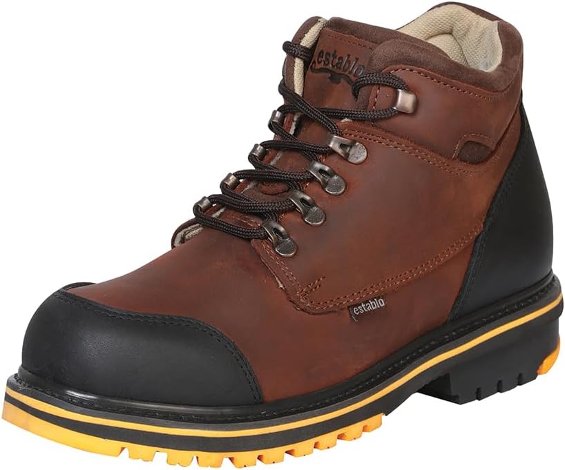 Мужские ботинки с мягким носком, из натуральной кожи, на шнуровке, противоскользящие, с круглым носком и защитным носком 566 Generic, черный/коричневый
Мужские ботинки с мягким носком, из натуральной кожи, на шнуровке, противоскользящие, с круглым носком и защитным носком 566 Generic, черный/коричневый