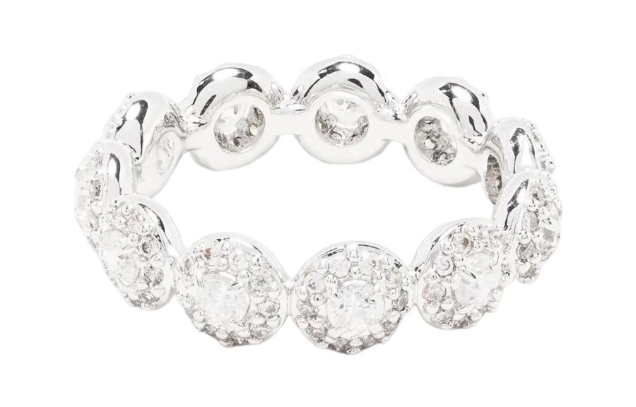 Кольцо-браслет Swarovski, серебро
Кольцо-браслет Swarovski, серебро