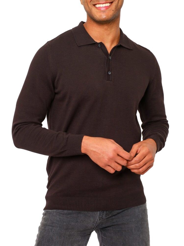 Свитер-поло с длинными рукавами Vellapais, коричневый
Свитер-поло с длинными рукавами Vellapais, коричневый