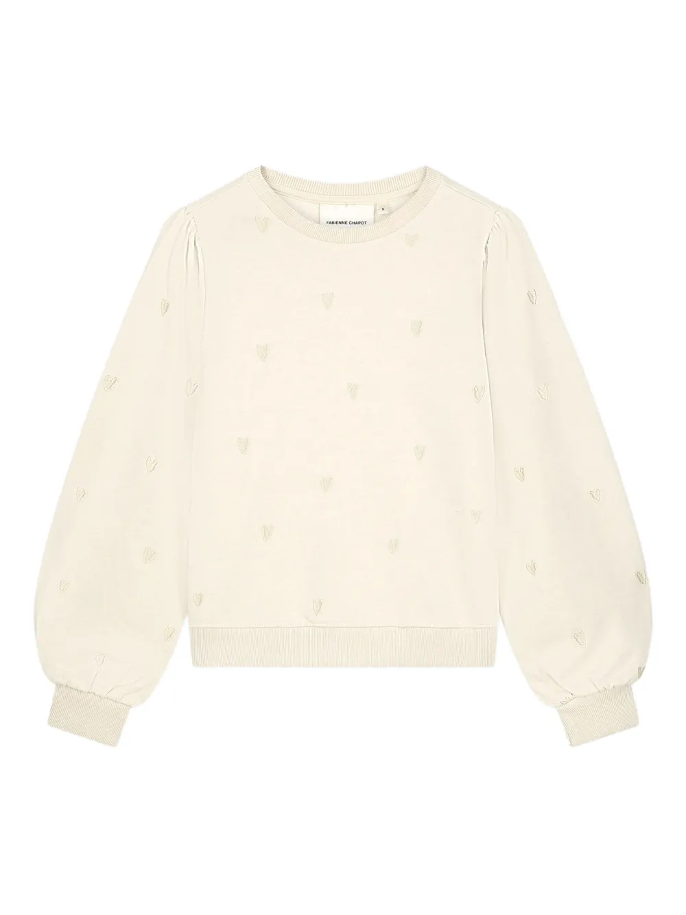 Свитшот Dina с пышными рукавами и сердцем Fabienne Chapot, нейтральный
Свитшот Dina с пышными рукавами и сердцем Fabienne Chapot, нейтральный