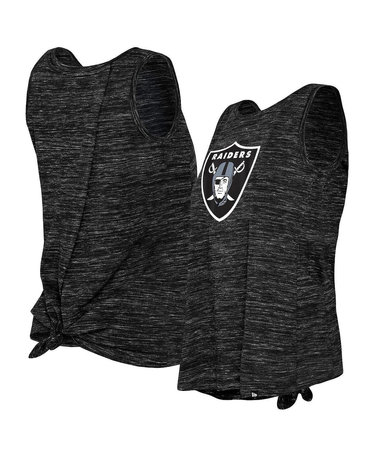 Женская черная майка с завязками на спине Las Vegas Raiders Space Dye New Era, черный
Женская черная майка с завязками на спине Las Vegas Raiders Space Dye New Era, черный
