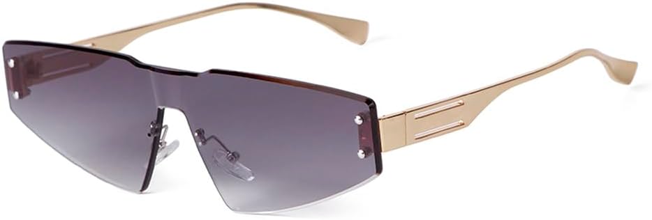 Модные безрамочные розовые солнцезащитные очки «кошачий глаз» для женщин и мужчин, стильные безрамочные солнцезащитные очки треугольной формы с заклепками, защищающие от УФ-излучения TKKTLLT, C2
Модные безрамочные розовые солнцезащитные очки «кошачий глаз» для женщин и мужчин, стильные безрамочные солнцезащитные очки треугольной формы с заклепками, защищающие от УФ-излучения TKKTLLT, C2