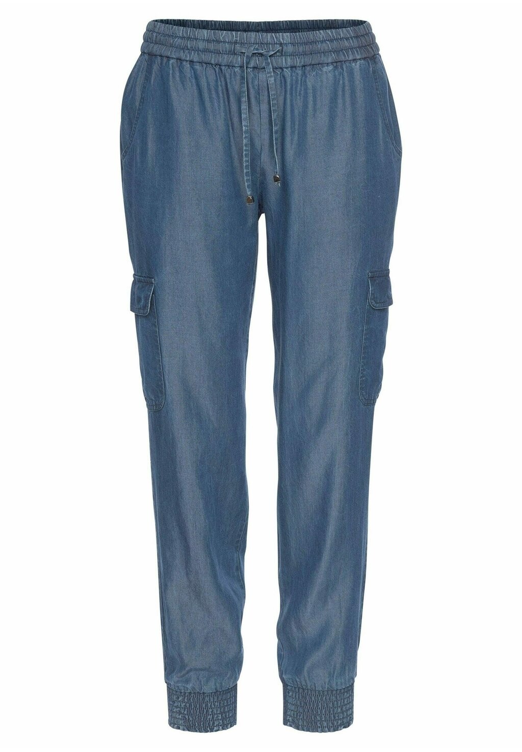 Джинсы зауженного кроя LASCANA, джинсово-синий
Джинсы зауженного кроя LASCANA, джинсово-синий