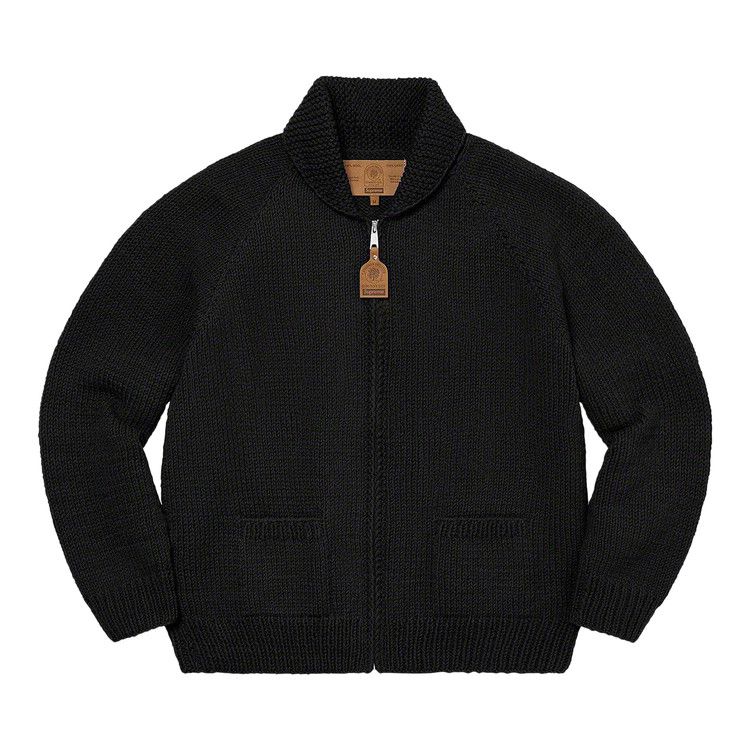 Свитер Supreme Box Logo Cowichan Sweater 'Black'
Свитер Supreme Box Logo Cowichan Sweater 'Black'