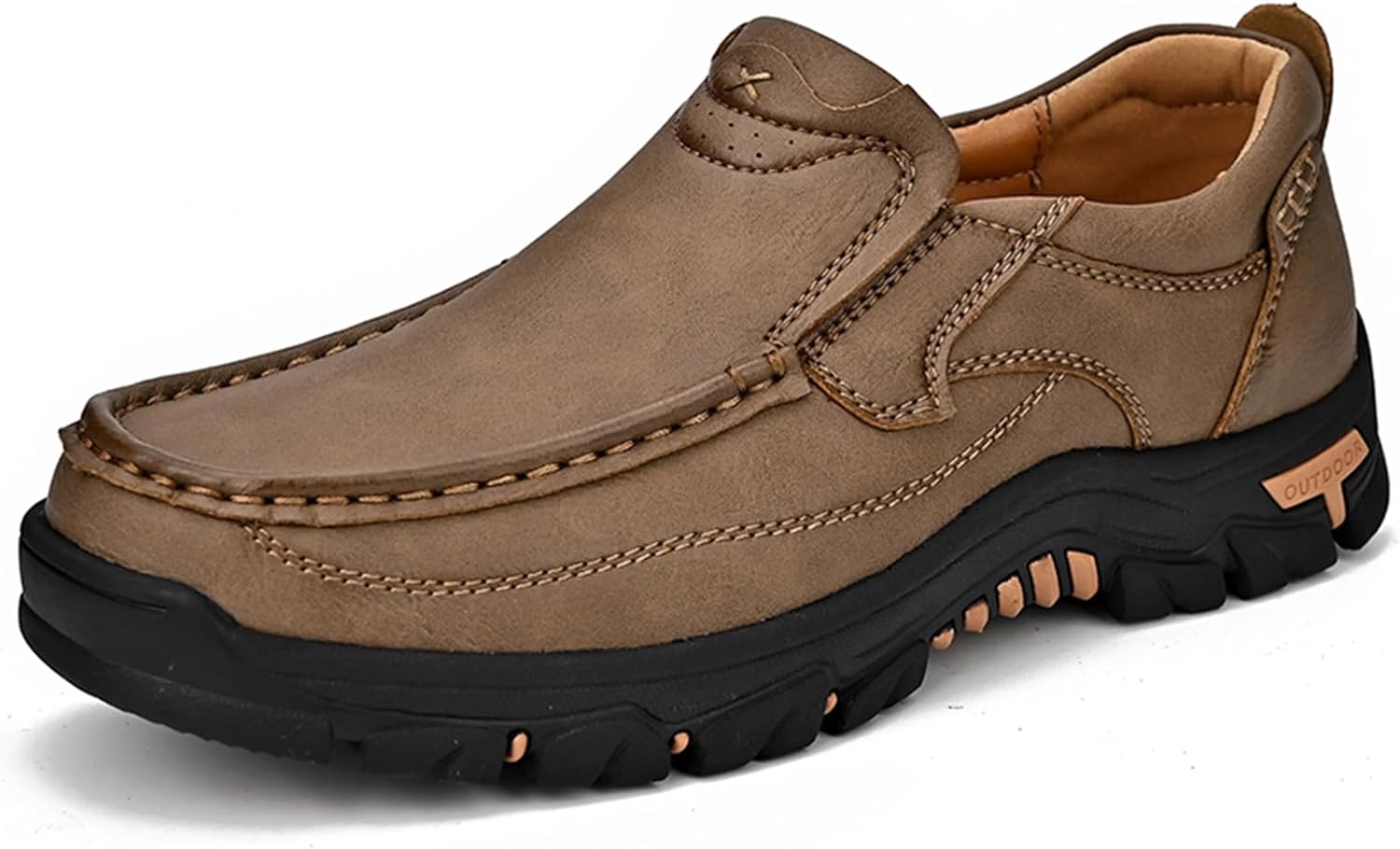 Мужские кожаные повседневные лоферы VOCECO для улицы, легкие, с нескользящей подошвой для ходьбы, вождения и походов, хаки
Мужские кожаные повседневные лоферы VOCECO для улицы, легкие, с нескользящей подошвой для ходьбы, вождения и походов, хаки