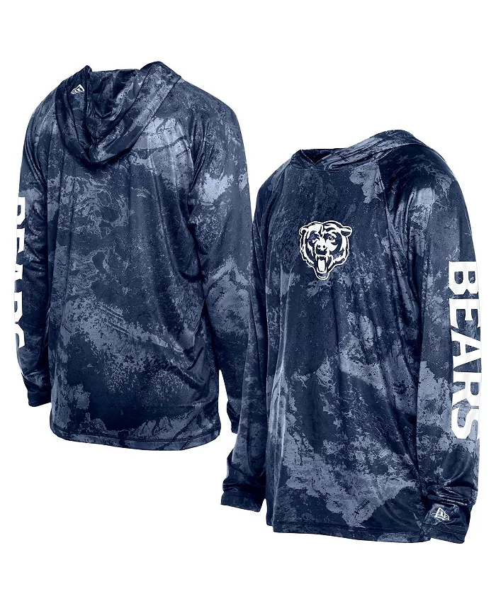 Мужская темно-синяя футболка Chicago Bears Realtree Xtreme Camo Raglan с длинными рукавами и капюшоном New Era
Мужская темно-синяя футболка Chicago Bears Realtree Xtreme Camo Raglan с длинными рукавами и капюшоном New Era