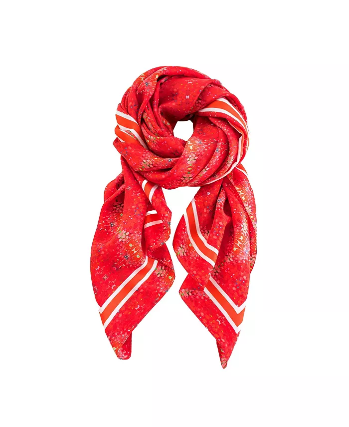 Шелковый шарф/накидка/саронг EVELYN & KATE, красный
Шелковый шарф/накидка/саронг EVELYN & KATE, красный