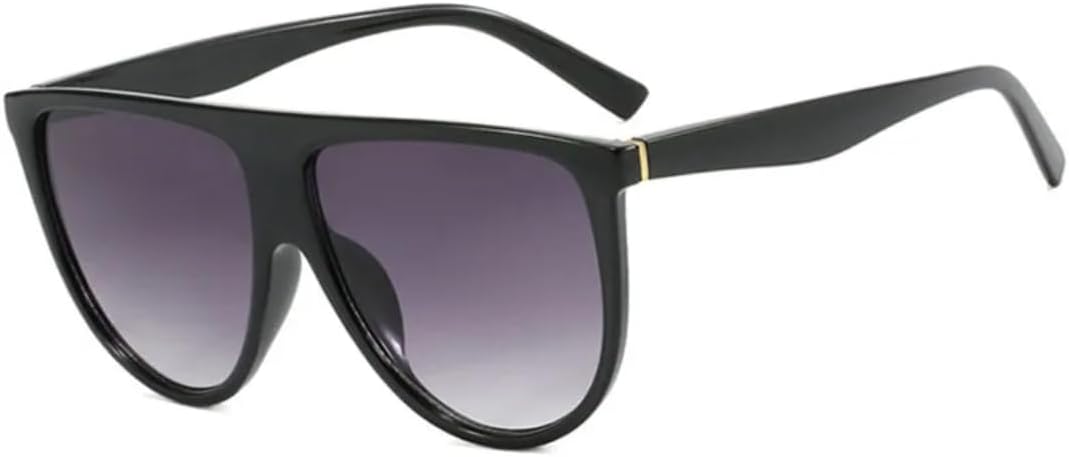 Винтажные панк-солнцезащитные очки большого размера с плоской верхней частью для женщин, для велоспорта, активного отдыха, путешествий и вождения, защита от УФ-излучения UV400 VVTWSSW, Black Gradient Gray
Винтажные панк-солнцезащитные очки большого размера с плоской верхней частью для женщин, для велоспорта, активного отдыха, путешествий и вождения, защита от УФ-излучения UV400 VVTWSSW, Black Gradient Gray