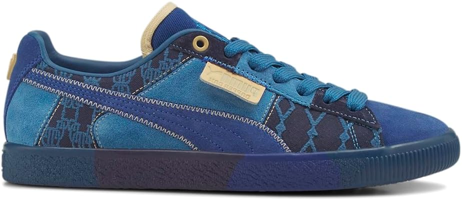 Мужские кроссовки PUMA Clyde Pre-Game Runway с шнуровкой, повседневные - синие
Мужские кроссовки PUMA Clyde Pre-Game Runway с шнуровкой, повседневные - синие