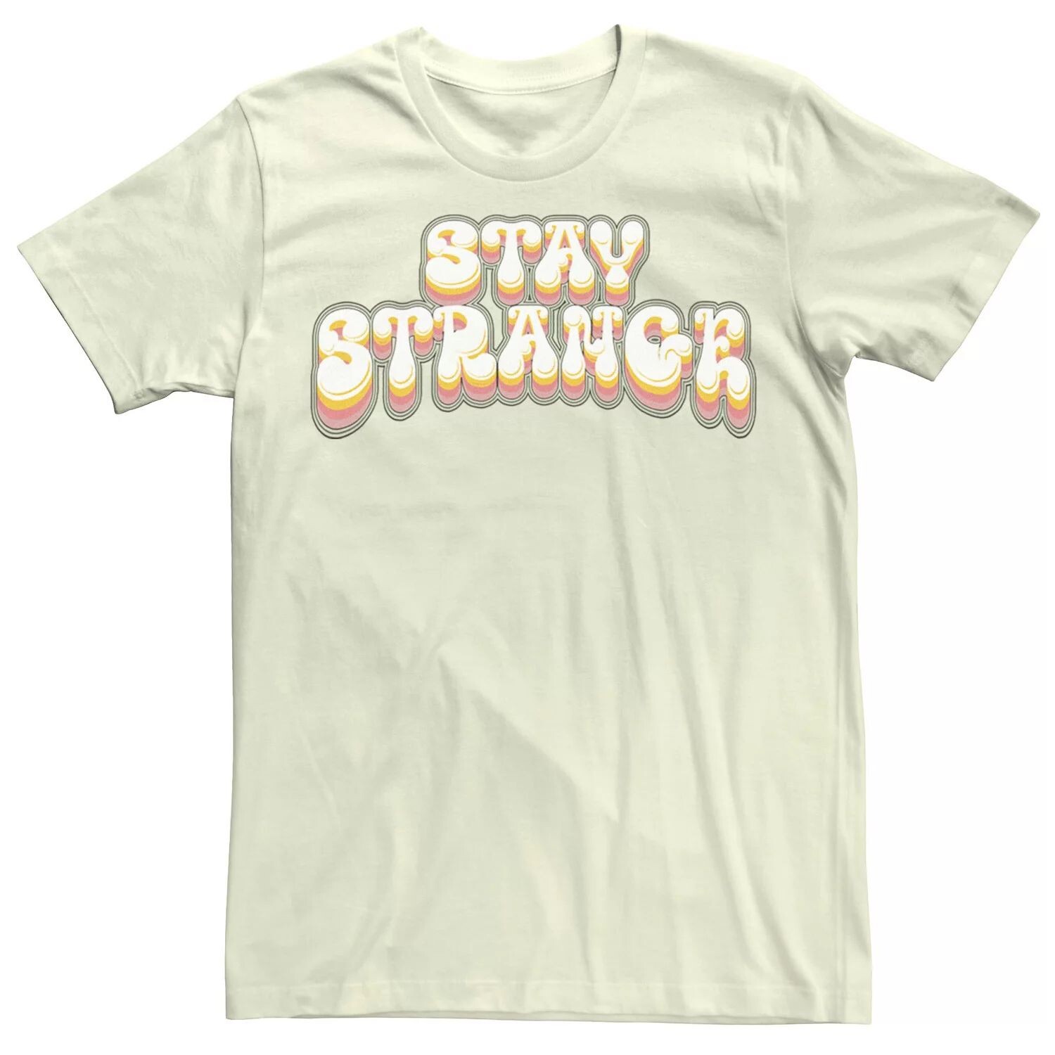Мужская футболка с шрифтом в стиле ретро Stay Strange Licensed Character
Мужская футболка с шрифтом в стиле ретро Stay Strange Licensed Character