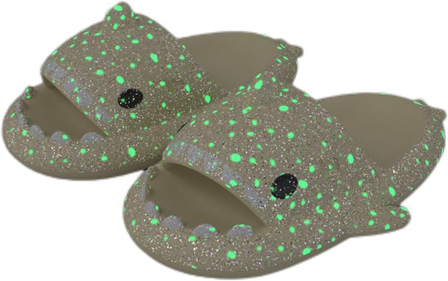 Тапочки Zureto Galaxy с акулами, 3D тапочки с акулами светящиеся в темноте, с толстой подошвой, противоскользящие, открытые носки, сандалии с акулами
Тапочки Zureto Galaxy с акулами, 3D тапочки с акулами светящиеся в темноте, с толстой подошвой, противоскользящие, открытые носки, сандалии с акулами