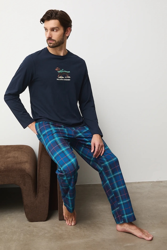 Хлопковая пижама Medicine, темно-синий
Хлопковая пижама Medicine, темно-синий