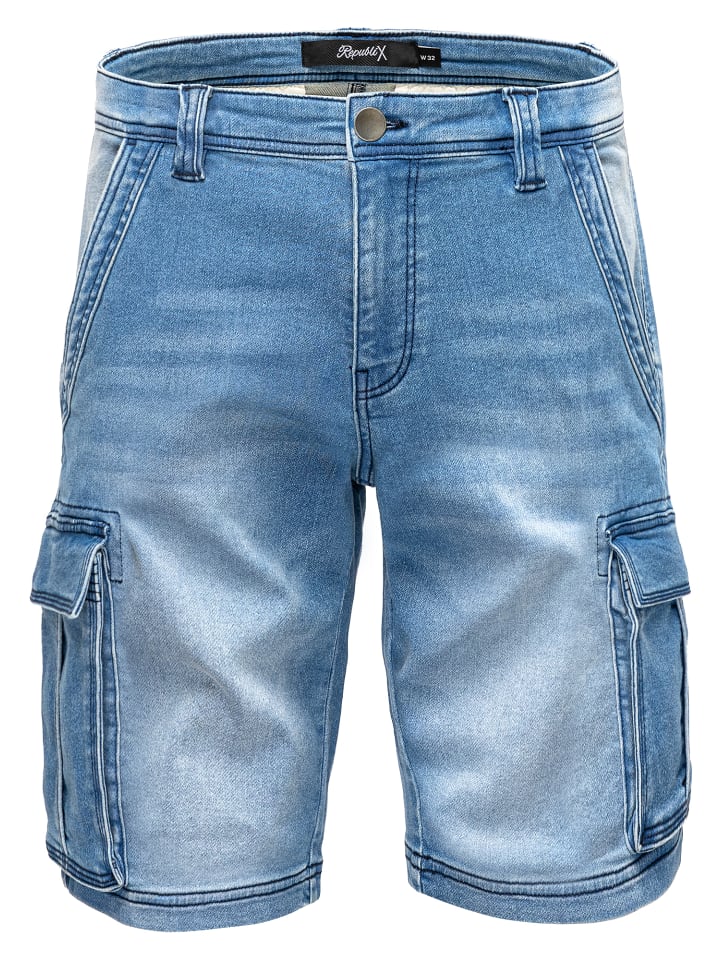 Джинсовые шорты REPUBLIX, светло-синий
Джинсовые шорты REPUBLIX, светло-синий