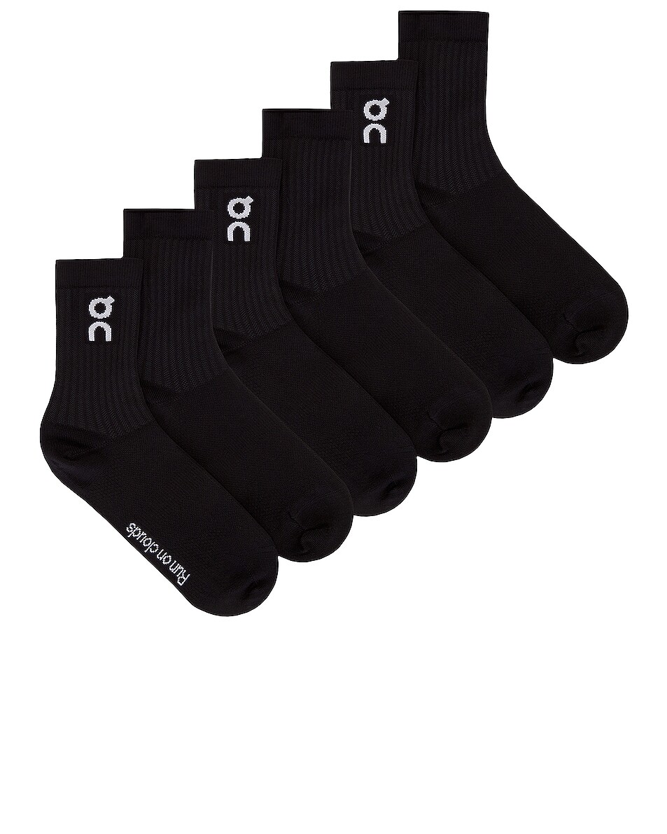 Носки On Logo 3-Pack, черный 
Носки On Logo 3-Pack, черный