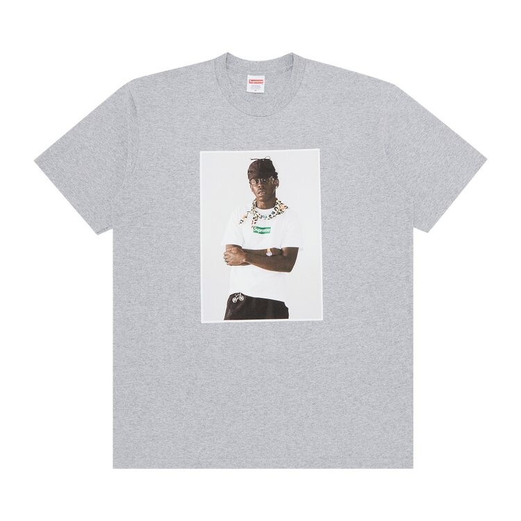 Футболка Supreme Tyler, The Creator Tee, цвет Heather Grey 
Футболка Supreme Tyler, The Creator Tee, цвет Heather Grey