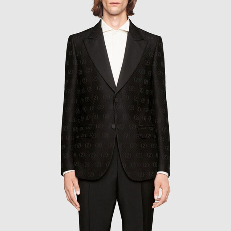 Деловой костюм мужской черный Gucci, черный
Деловой костюм мужской черный Gucci, черный