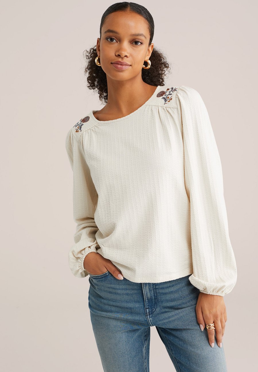 Блуза WE Fashion Blouse, Beige
Блуза WE Fashion Blouse, Beige
