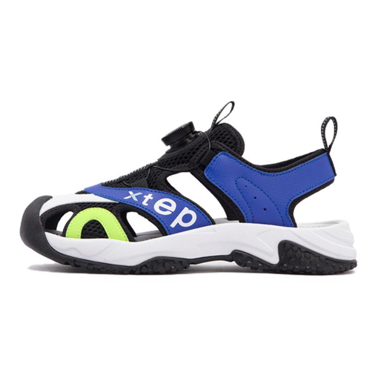 XTEP Сандалии детские износостойкие противоскользящие черного цвета с павлиньим оттенком для подростков
XTEP Сандалии детские износостойкие противоскользящие черного цвета с павлиньим оттенком для подростков