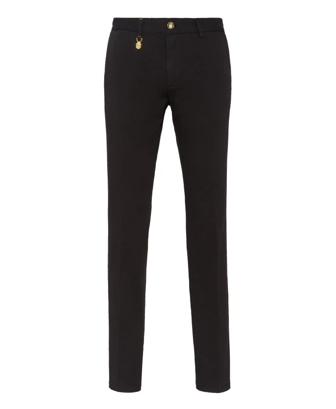 Узкие брюки, герб Billionaire, черный
Узкие брюки, герб Billionaire, черный