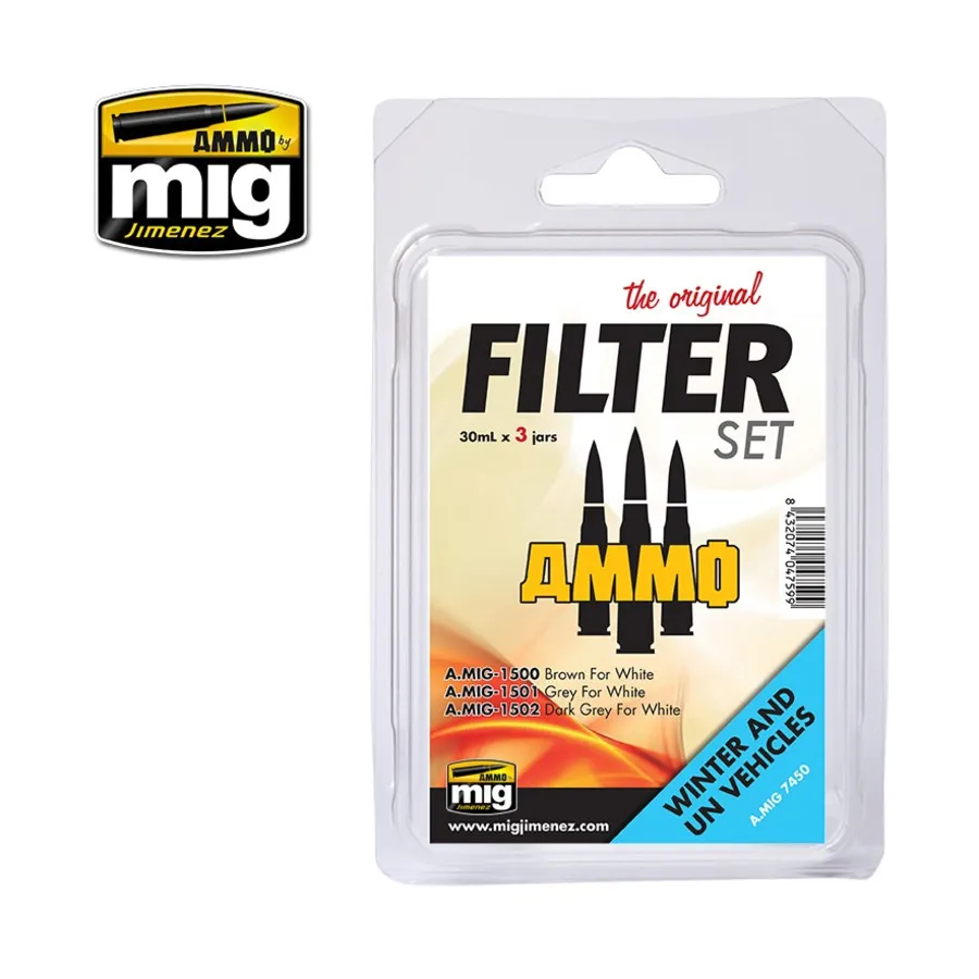 Фильтры – зимние автомобили и транспортные средства ООН, Weathering Products
Фильтры – зимние автомобили и транспортные средства ООН, Weathering Products