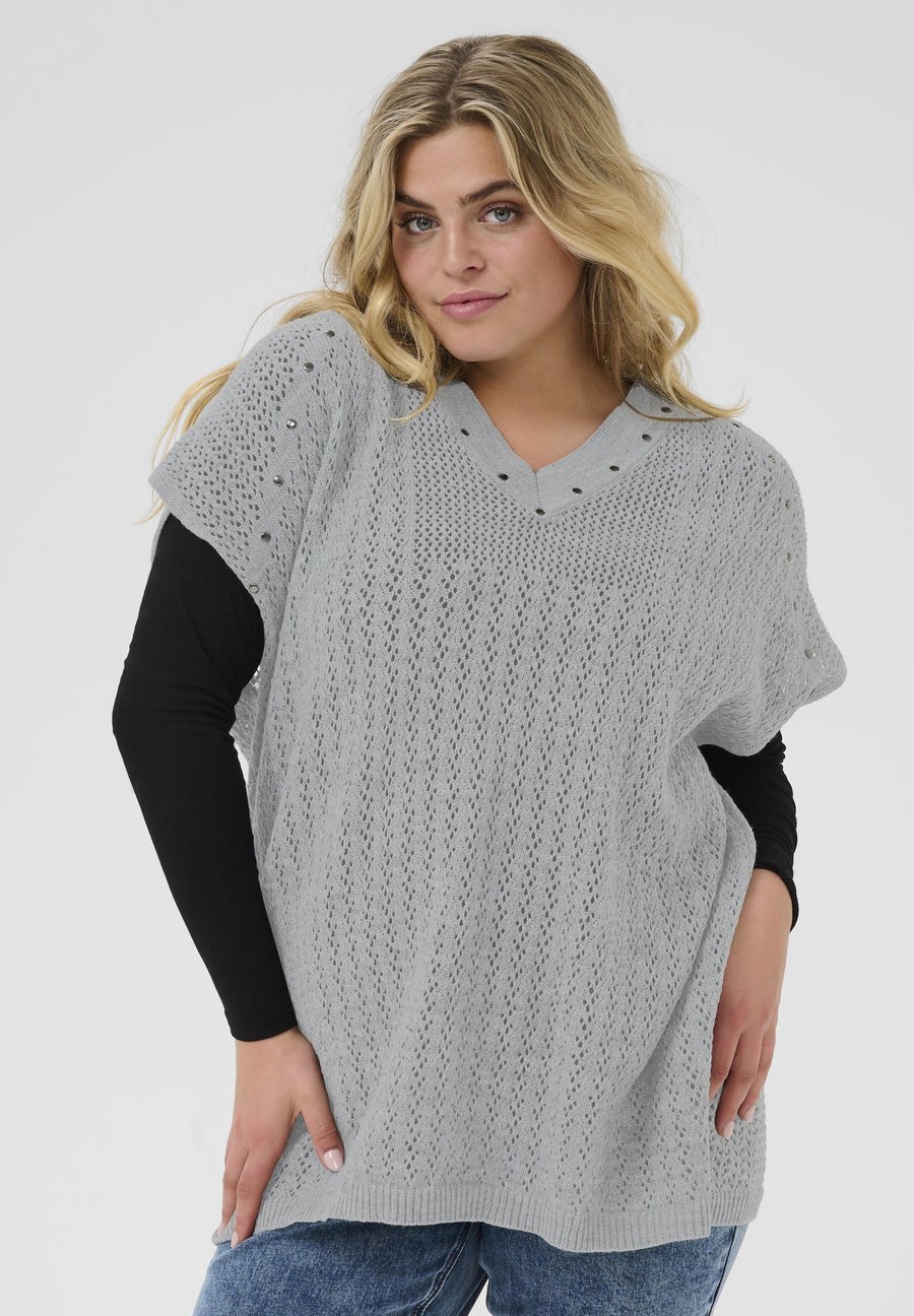 Джемпер Kaffe Curve Jumper, Grey Melange/Sand
Джемпер Kaffe Curve Jumper, Grey Melange/Sand